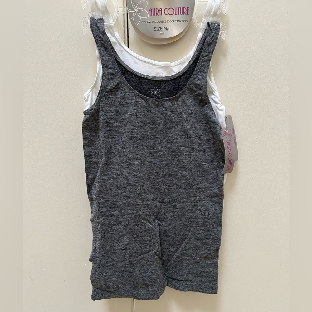 Aura Couture Tank Top Set (2 tops)